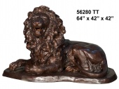 лев бронза скульптура 
