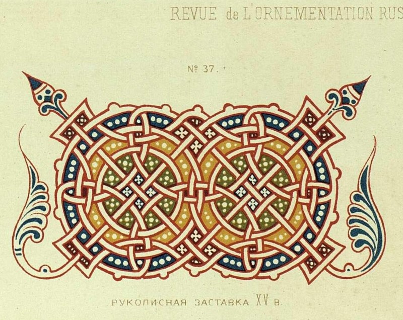 Обзор русского орнамента