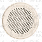 Krbova mrizka kulata 160mm slonova kost