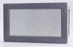 Krbova mrizka 17x30 cerno-stribrna