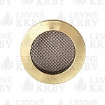 Krbova mrizka kulata 160mm mosaz