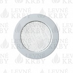 Krbova mrizka kulata 100mm bila