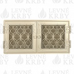 Krbova mrizka stylova 21x43 antik s zaluzii