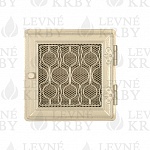 Krbova mrizka stylova 21x21 antik s zaluzii