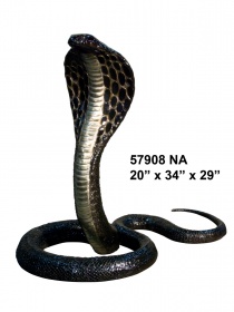 Скульптура Змея из бронзы
